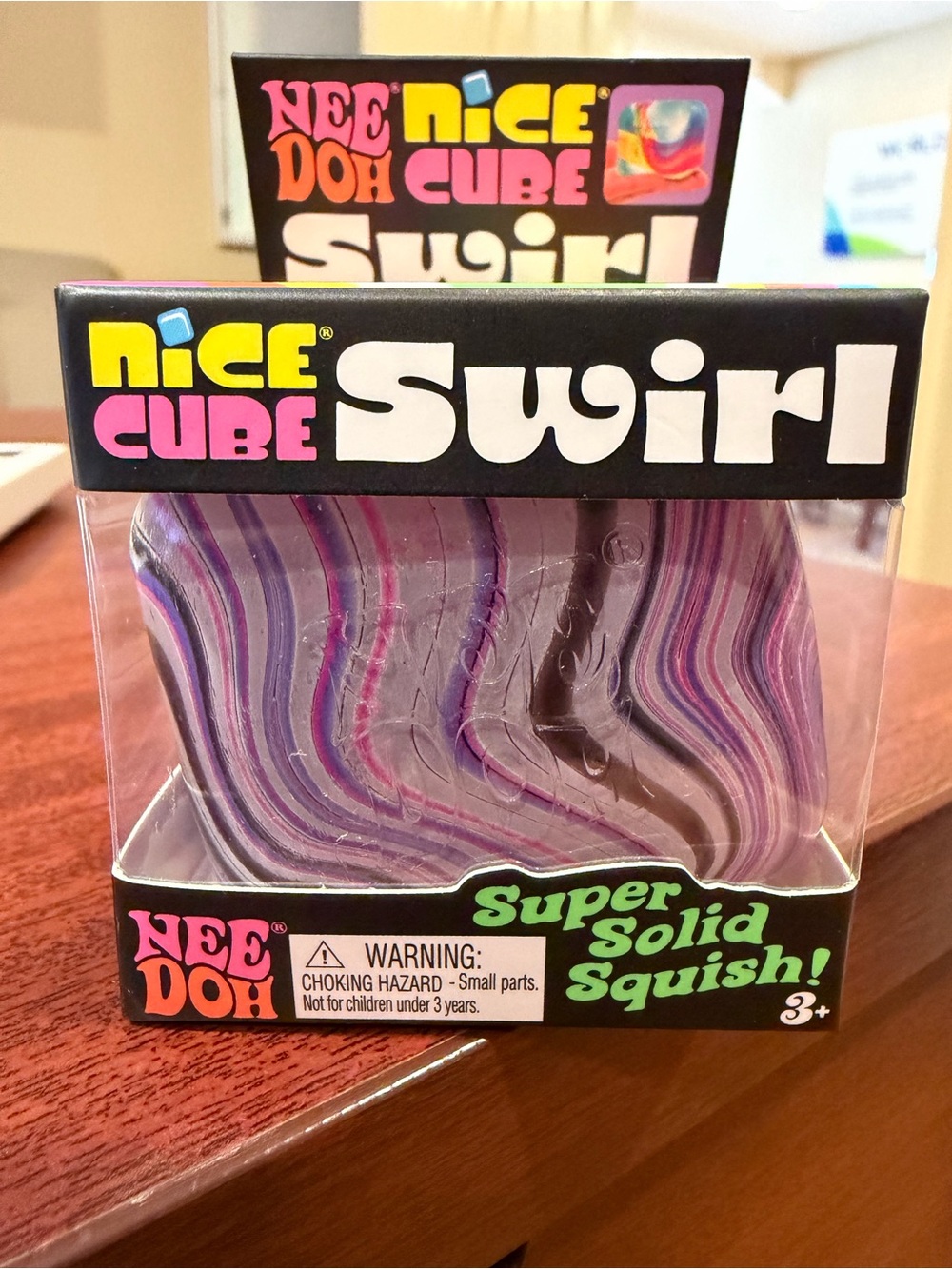 NeeDoh Nice Cube Swirl *rare color combo*